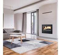 Hogar / insert de leña neo 16/8 10 kw de potencia