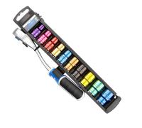 Hogert Technik Juego de llaves de vaso HT1R382