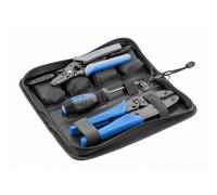 Hogert technik kit de pinzas crimper ht1p177 225mm