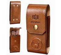 HOGIKUO Funda de cuero multiherramienta, funda multiherramienta para Leatherman, Gerber, SOG y herramientas plegables similares de 3.5 a 4.2 pulgadas