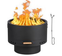 Hoguera - Brasero - Chimenea exterior - Estufa de ambiente - Calentador de terraza - 66 cm