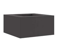 Hoguera Negro 80 X 80 X 40 Cm Acero Vidaxl