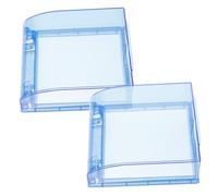 Hohopeti 6piezas Funda Para Enchufes Eléctricos Protección Para De Pared Baños y Cocinas Cubierta Autoadhesiva Transparente