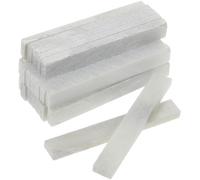 Hohopeti Lápiz Plano de Esteatita Blanco 68x8x4,2 Mm, 21 Unidades para Marcar y Dibujar, Tiza Natural para Soldadura, Herramienta Ligera para Uso en Metal, Azulejos y Pizarra