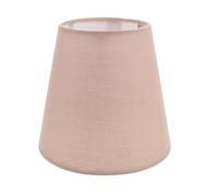 Hohopeti Pantalla de Tela Khaki E14 para Lámpara de Pie, Estilo Moderno | Tejido Acabado Texturizado, Ambiente Suave, para Hotel, Cocina y Renovación Rápida