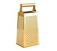 Hohopeti Rallador de Cocina de Acero Inoxidable Mango Antideslizante, Multiusos para Cortar Verduras y Rallar Queso, Adecuado para Uso Doméstico y Profesional
