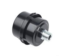 HOHOVYVY Adaptador de silenciador para compresor de aire sin aceite, 12,5/16/20 mm de metal y plástico para protección contra el polvo y reducción de ruido en el taller y el sector industrial (16 mm)