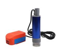 HOHOVYVY Bomba de Barril de Lluvia, portátil Sumergible para diésel y Agua, 40-60 L/min con Cable de 2,4 m y diámetro de 38 mm