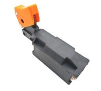 HOHOVYVY Interruptor para amoladora angular GA6061/GA6020/PS-10, naranja | Interruptor angular, interruptor de repuesto, amoladora angular, plástico, gatillo de resorte, juego de montaje directo
