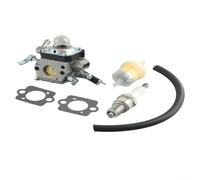 HOHOVYVY Kit de carburador con tubo de combustible, junta y bujía para Wacker BS50-2/BS60-2/BS70-2I, apto para apisonador HDA242/HDA252 para construcción