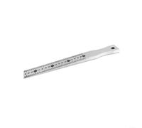 HOHOVYVY Medidor de separación de cuña de acero al carbono con escalas de 0,2 - 15 mm para medición precisa de hendiduras y espesores en el sector de la construcción y automoción (0,2 - 4 mm)