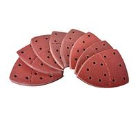 HOHXEN Paquete de 80 hojas de lija de grano 60/80/120/180/240/320/400/800 para lijadora multifunción Bosch PSM 100A, PSM 200 AES, PSM 18 y todas las multiherramientas oscilantes