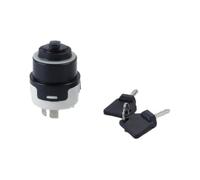 Hoite Interruptor de arranque de 9 pines con 2 llaves de repuesto para JCB New Holland NH Case JCB 3CX 4CX. Reemplaza 50988 70180184.