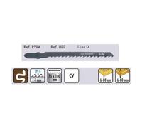 Hoja calar mad.c/basto curvo 5504 t244d grosor 8-60. 4 dientes