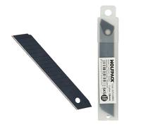 Hoja cutter 18 mm. (estuche 10 piezas) acero sk5 pavonada