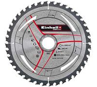Hoja de corte fino de metal duro original Einhell (accesorio de sierra estática, 40 dientes, velocidad máxima 6000 min-1, diámetro 210 x diámetro 30 x 1,8 mm)