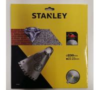 HOJA DE DIAMANTE STANLEY 230X22,2MM STA38207-XJ