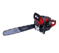 Scheppach Motosierra de gasolina PCS53 con diámetro de corte de 47 cm, motor de gasolina de 2 tiempos, potencia de 2,7 CV, longitud de la espada 51 cm, cilindrada de 53 cm³, lubricación automática de