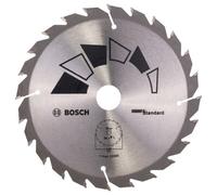 Bosch Hoja de sierra circular Standard Ø150 mm 24 dientes ATB para madera con anillo 16 mm