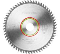 Hoja de sierra circular Festool HW 210x2,4x30 TF60 LAMINADO/HPL ( 493200 ) 210 x 2,4 x 30 mm 60 dientes para laminado, tableros revestidos, vidrio acrílico, tableros de resina de melamina y materiales
