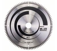 Hoja de sierra circular pro multi material, 254 x 3,2 x 30 mm