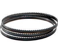 Hoja de sierra de cinta, dimensiones L2225 x H3 x grosor 0,5 mm, dientes A2, dientes inclinados para corte de madera, plástico y metal