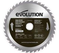 Hoja de sierra de precisión para madera, Evolution, 210 mm, 40 dientes