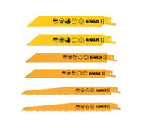 DeWalt Juego para sierra de sable DT2444 Mix 6 piezas