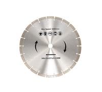 Hoja de sierra HBM de 300 mm para sierra de hormigón / sierra de bandas / cortadora de motores HBM Profesional de 40 Voltios 5,0 AH Li-ion 1300W, incluye 2 x 300mm hoja de sierra y 4 x baterías Li-ion