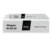 Hoja de sierra sable, klingspor rs 903 af, corte de madera con clavos,