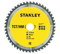 Stanley Hoja TCT de sierra circular sta13045-xj ø210x30 mm 48 dientes positivos ATB 1 unidad