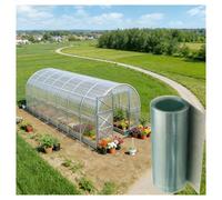 Hojas de policarbonato para techos de 0,8 mm, paneles transparentes duraderos para invernaderos, terrazas, jardines, techos, paneles C aislados (1,2 x 2 m)