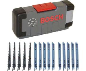 Hojas de sierra de calar, Bosch, para madera y metal, juego básico de 15 piezas, modelos S 918 AF, S 918 BF, S 617 K