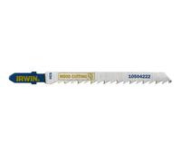 Hojas de sierra de calar irwin t101d, paquete de 5, para madera, aglom