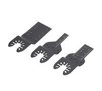 Hojas de sierra oscilante multi herramienta, hojas de sierra de 10mm / 20mm / 34mm Herramienta de corte de precisión Disco de corte de cuchillas oscilantes para metal madera plástico 3pcs