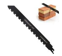 Hojas de Sierra Sable, Profesión Sierra De Sable, Accesorios Sierra sable, Hoja de Sierra Sable Universal para Metal, Madera, Hormigón Poroso,Ladrillo,Placa de Cemento (240 mm)