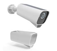 HOLACA Funda de silicona compatible con eufyCam S3 Pro, impermeable, suave, duradera (cámara no incluida), 1 pieza funda de silicona, color blanco