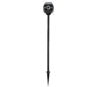 HOLACA Soporte de poste de punta y piel de silicona resistente a la intemperie para cámara de seguridad Eufycam S3 Pro, cámara Eufycam S3 Pro, montaje en tierra al aire libre