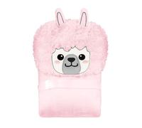 Holdes Manta con capucha mullida, manta con capucha para mujer, cálida y portátil con diseño - El invierno debe tener mantas portátiles para el hogar, hotel y viajes, Rosa., Siehe Beschreibung