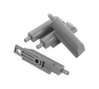 Holibanna Amortiguador Silencioso para Puertas Correderas y Armarios, Plástico Resistente, Reducción de Ruido, Pack de 4 Unidades para Cocina y Vestidor