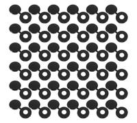 Holibanna Tapones de Plástico Negro para Cubrir Tornillos Diámetro de 5,3mm, 200 Unidades, Protección y Decoración para Muebles y Armarios