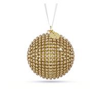 Holiday Magic Classics Crystal Mesh Decoración Bola, Tono oro OS