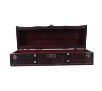 HOLIDYOYO Caja de Vino de Madera Vintage Sola Botella Cajas de Vino Tinto Retro de Embalaje para Bodas y Fiestas de Casa