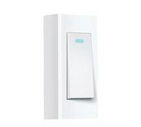 HOLIDYOYO Interruptor de Superficie para Lámpara Botón Pulsador, Diseño Compacto y Multifunción, Adecuado para Suministros Hogar y Iluminación de Escalera