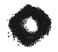 HOLIDYOYO Relleno Granulado de Caucho Negro para Césped Artificial, 1 Kg por Bolsa, Material Durable para Campos Deportivos y Áreas Infantiles
