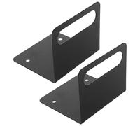 HOLIDYOYO Soportes para Colchón Antideslizantes 2 Piezas Negros 10 CM para Bases de Madera Fijador Ajustable para Evitar Deslizamiento y Movimiento Camas y Sofás