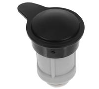 HOLIDYOYO Válvula de Aire de Repuesto para Piscina elevada, válvula adaptadora de Aire, plástico y Goma, Compatible con Piscina elevada, para Mantenimiento e inflado