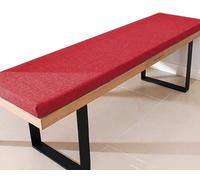 Holomaalahi Cojines de asiento acolchados de 150 x 28 x 5 cm para muebles de jardín interior, almohadilla antideslizante, para patio, cocina, sofá, banco de comedor, columpio y ventana