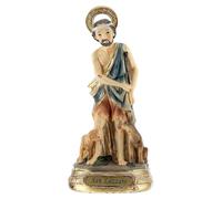 Holyart Imágenes de Resina y PVC: San Lázaro 12 cm Estatua de Resina Pintada