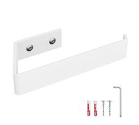 HOLZBRINK Portarrollos Papel higiénico Blanco 164x72 mm | Porta Rollo Papel de baño, Aseo | Portarrollos WC para taladrar en la Pared